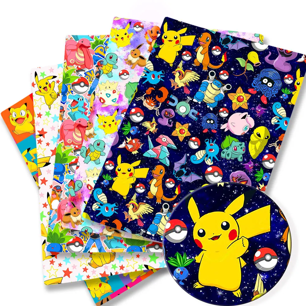 Baby Products Japan - Pokemon Cartoon Fabric140*50cm Handmade Sewing Patchwork