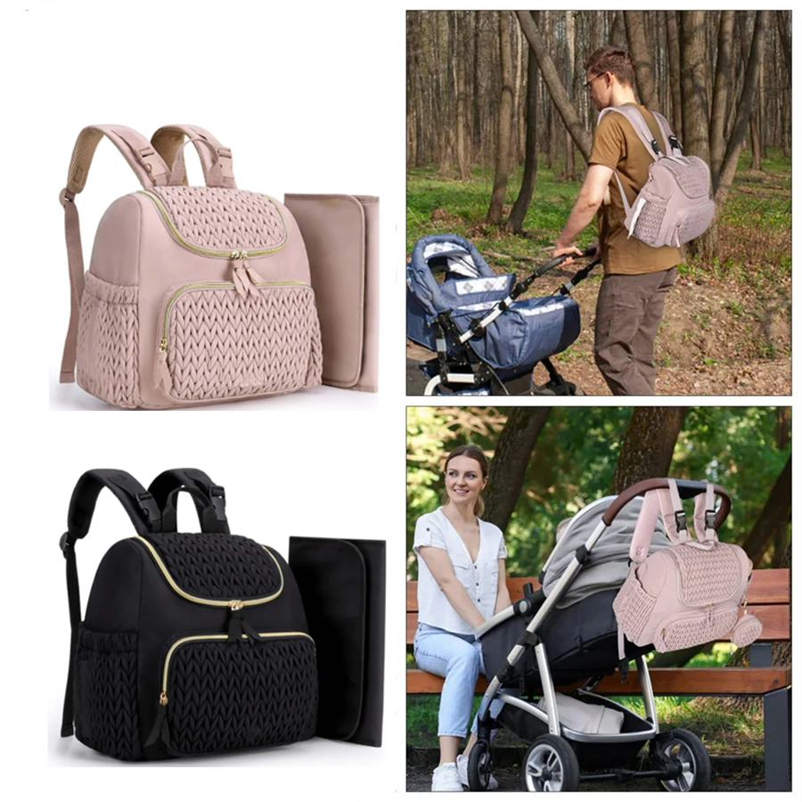 Large Capacity Maternity Diape - đánh giá và giá Diaper Bag Backpack