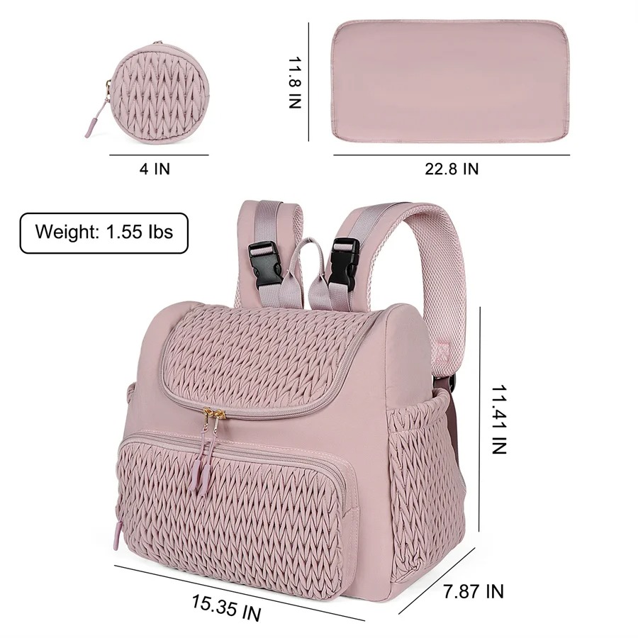 Large Capacity Maternity Diape - đánh giá và giá Diaper Bag Backpack