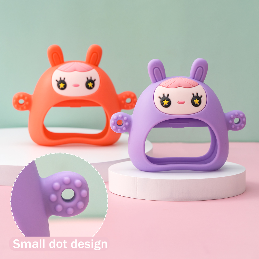1PC Silicone Teether Toy BPA F - đánh giá và giá Teething Mitten Baby
