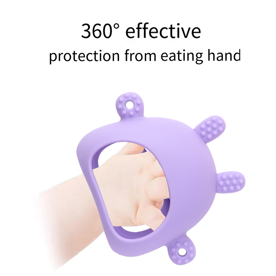 1PC Silicone Teether Toy BPA F - đánh giá và giá Teething Mitten Baby