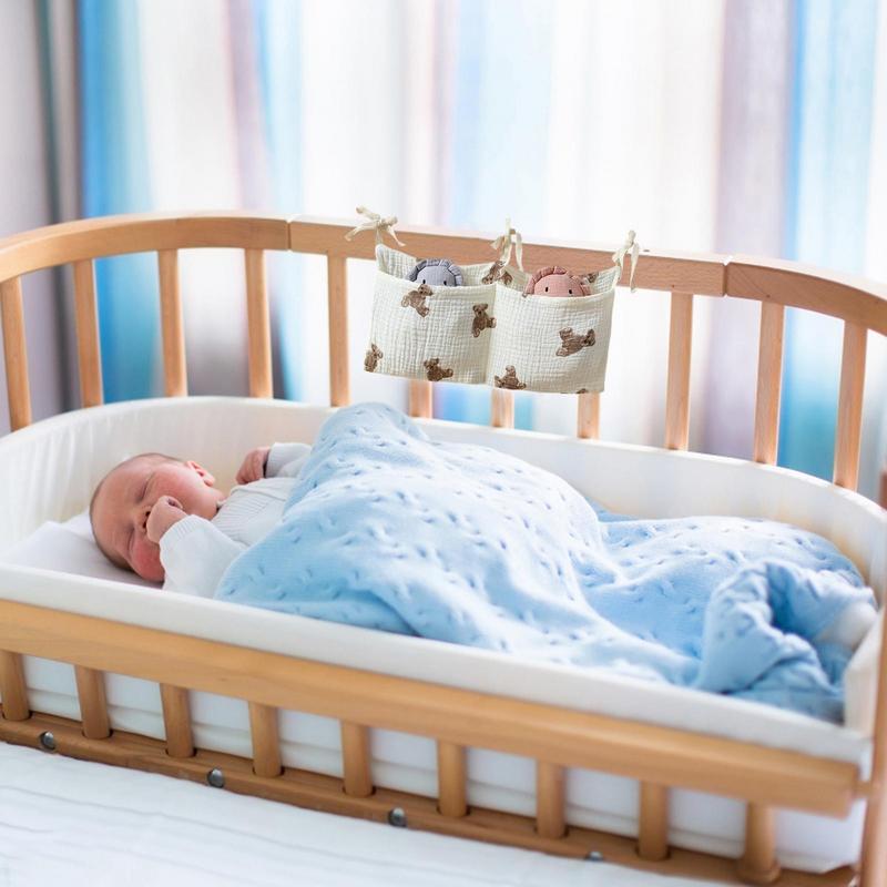 Baby Crib Organizer Cot Caddy  - đánh giá và giá Diaper Bag Backpack