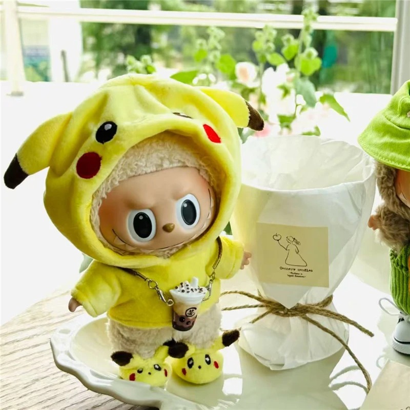 15 17cm For Labubu Doll Cartoo - đánh giá và giá Baby Products Set