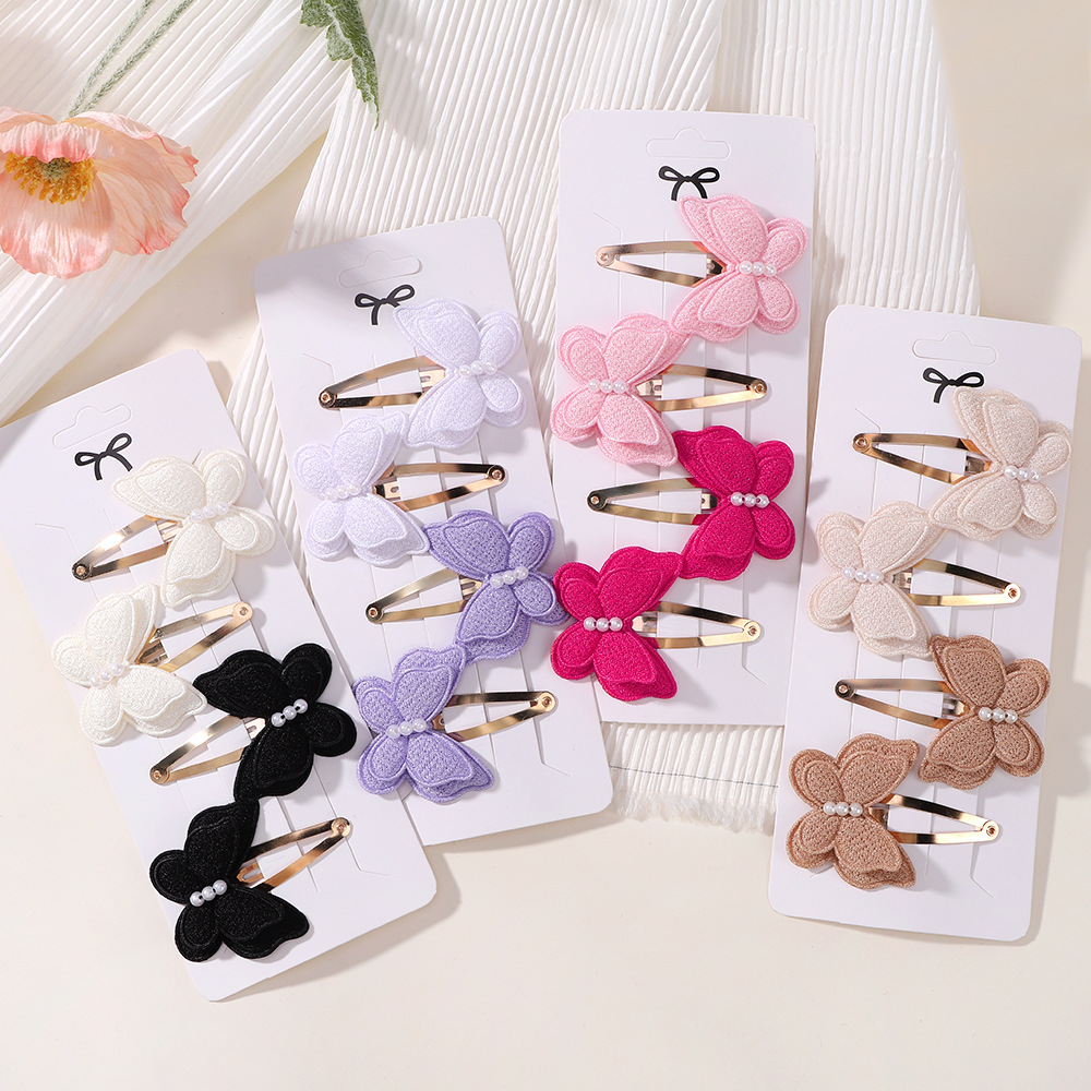 4Pcs/set Butterfly Hair Clip S - đánh giá và giá Baby Products Set