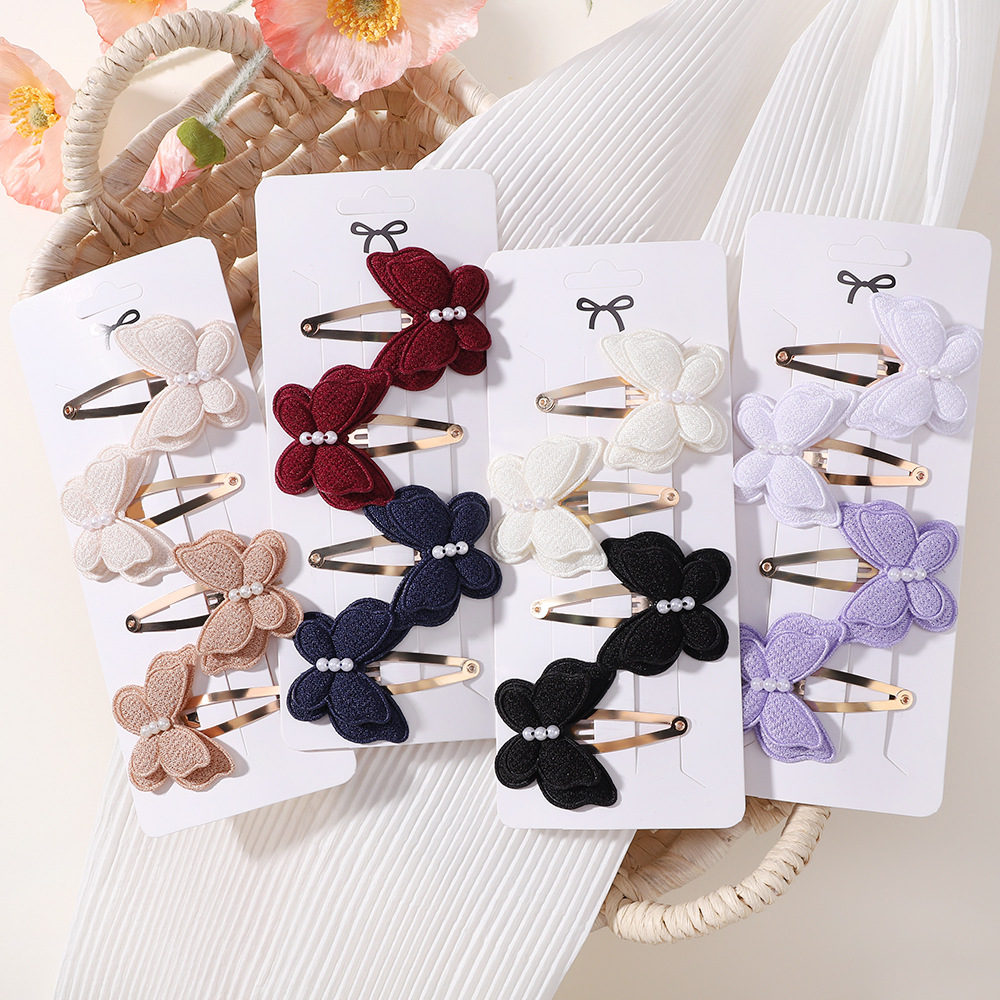 4Pcs/set Butterfly Hair Clip S - đánh giá và giá Baby Products Set