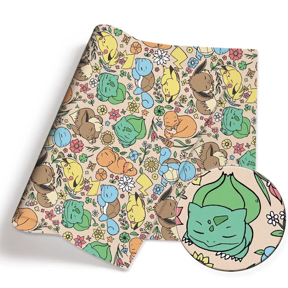Pokemon Cartoon Fabric140*50cm - đánh giá và giá Baby Products Japan