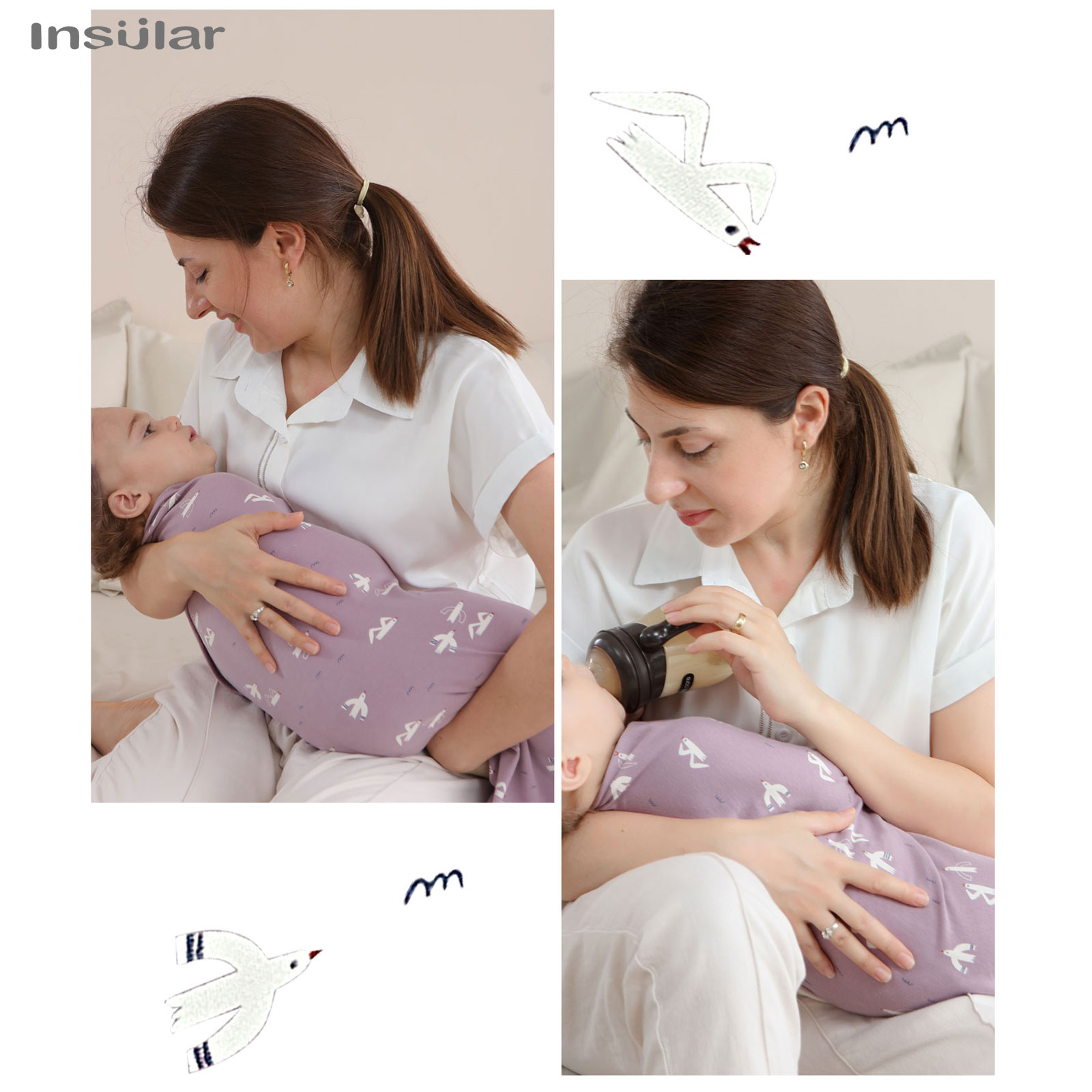New Baby Newborn Swaddle Soft  - đánh giá và giá Baby Products For Newborn