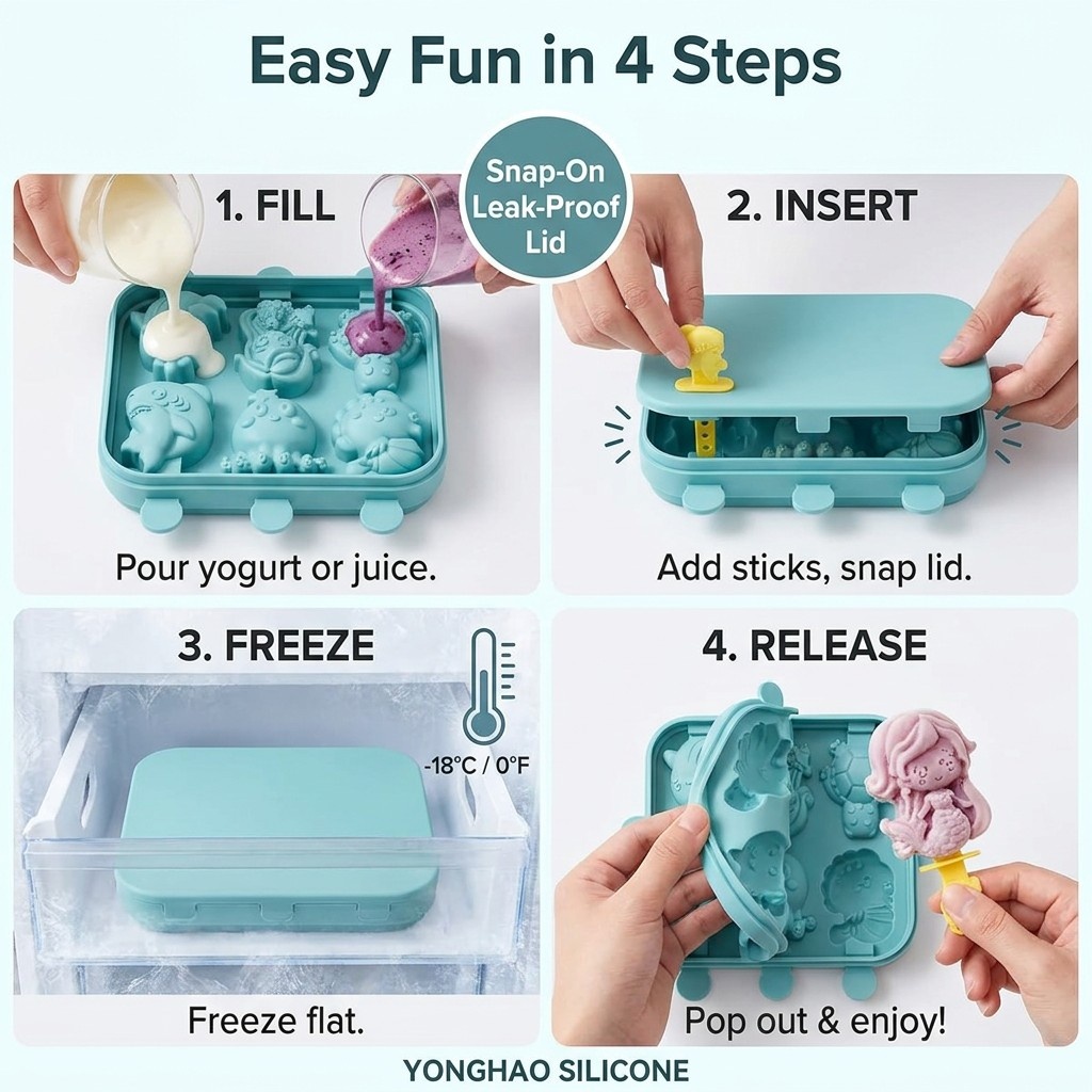 6-Cavity Mermaid Sea Creatures - đánh giá và giá Baby Products Cream