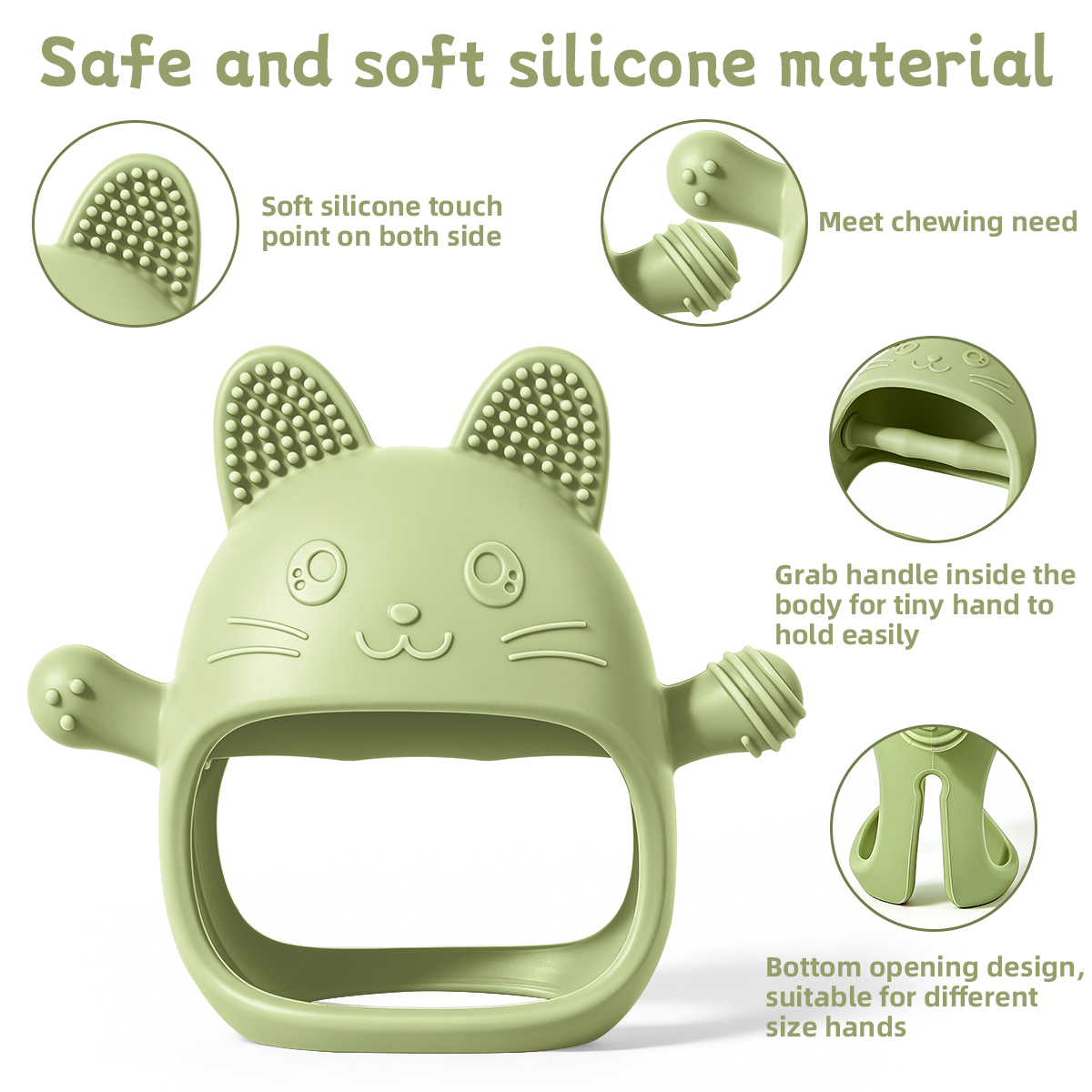 TYRY.HU 2pcs Baby Teether Glov - đánh giá và giá Teething Mitten Baby