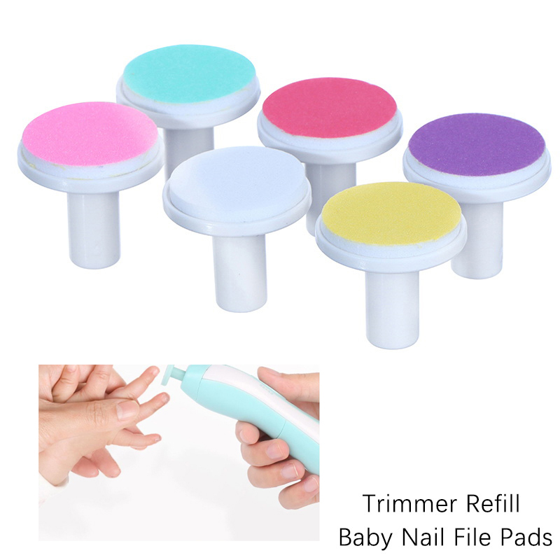 New-10Pcs Baby Nail File Pads  - đánh giá và giá Baby Nail Trimmer Electric
