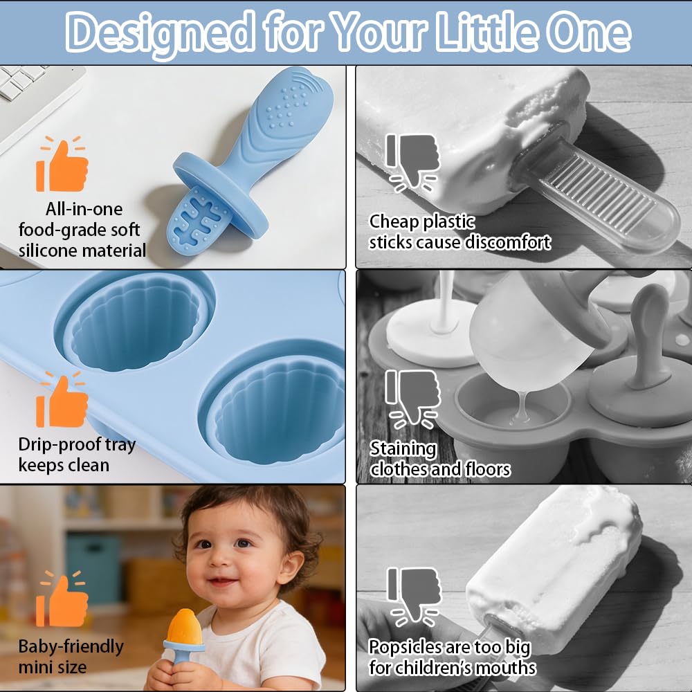Baby food molds, suitable for  - đánh giá và giá Baby Products Cream