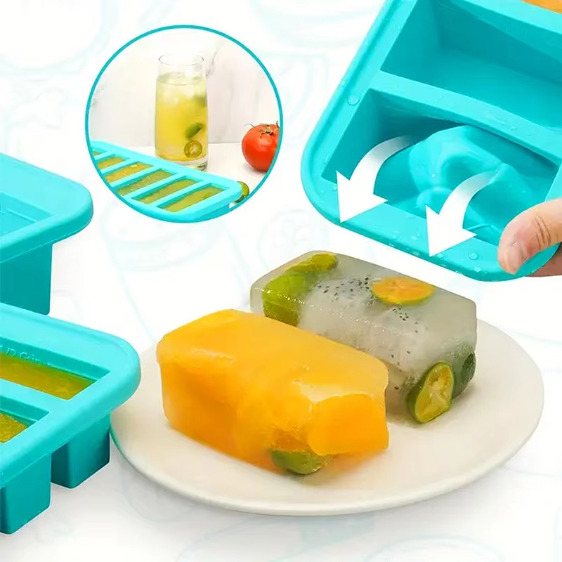 2/4/6Grids Silicone Ice Mold w - đánh giá và giá Baby Products Cream