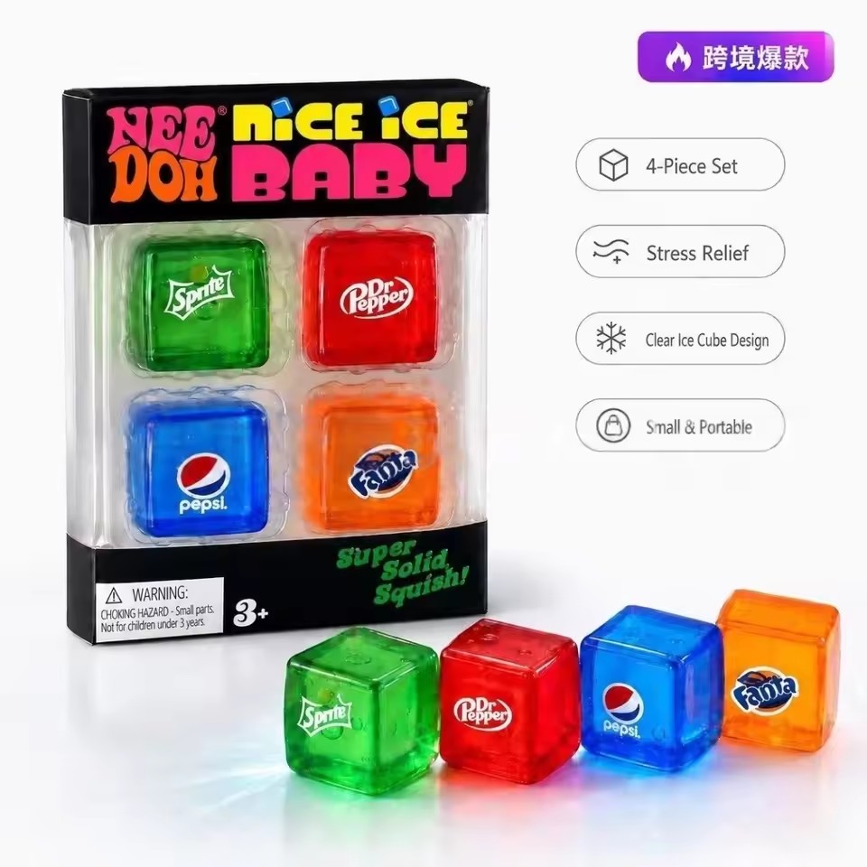 Needoh Mini Nice Ice Baby 4 Pa - đánh giá và giá Baby Products Set