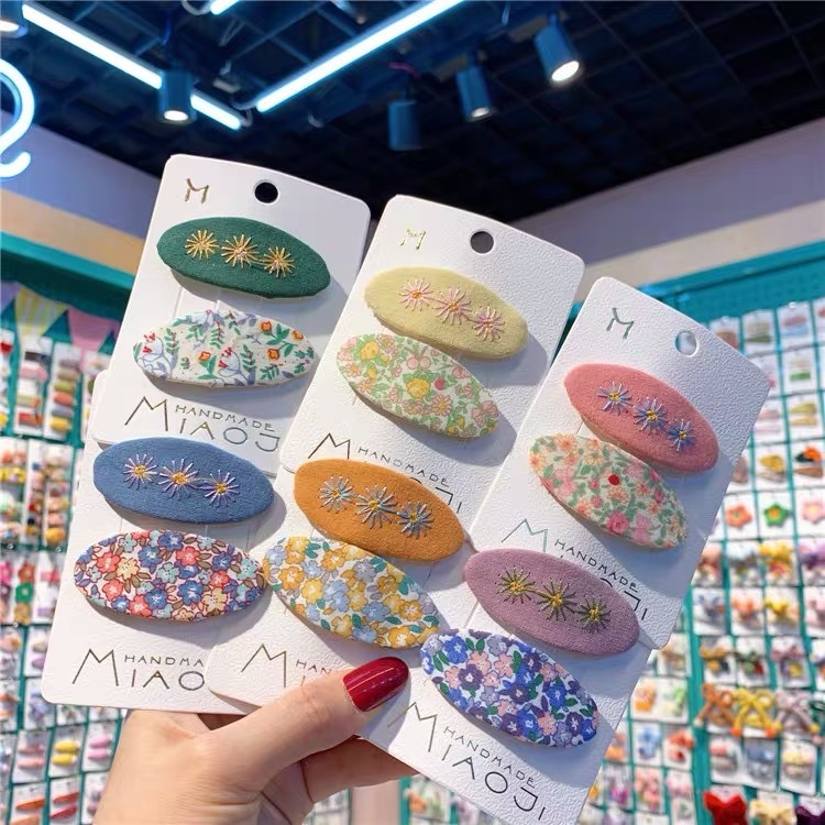 2pcs/set Girls Hair Clip for B - đánh giá và giá Baby Products Set