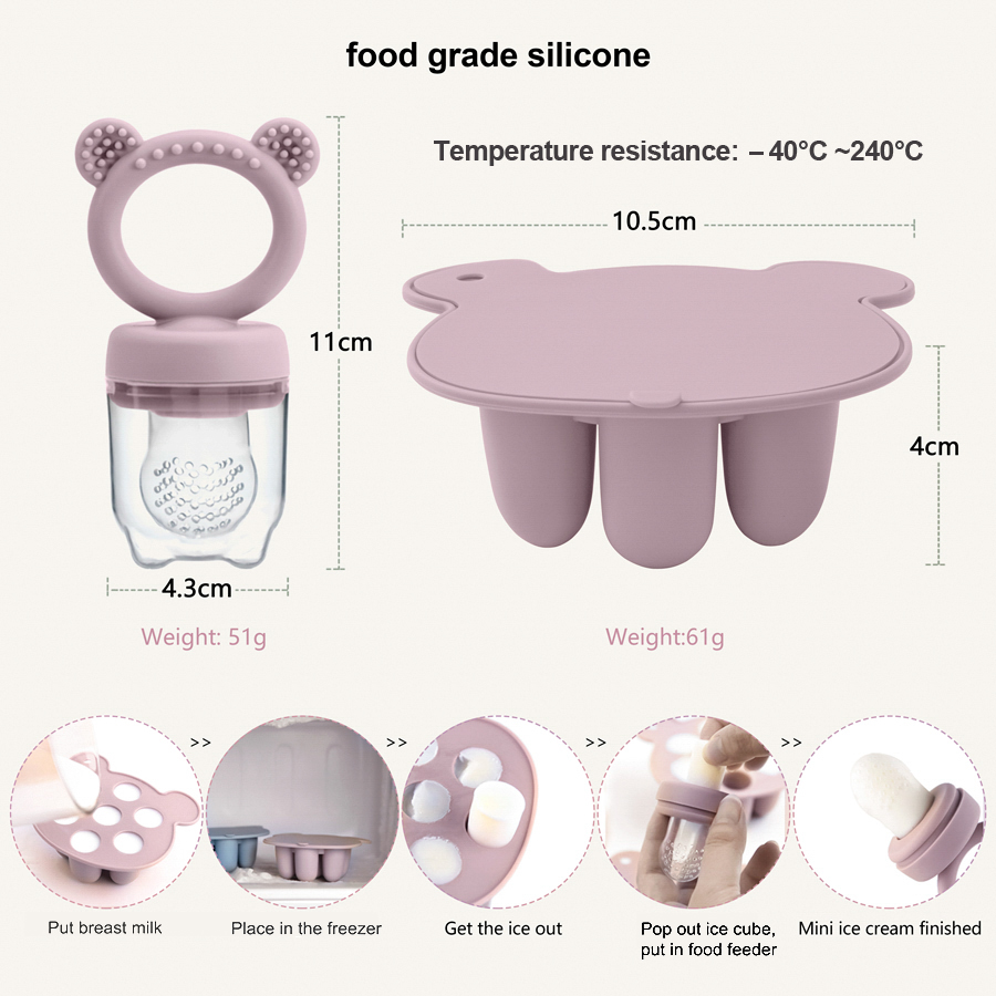 Baby Ice Cream Pops Silicone M - đánh giá và giá Baby Products Cream