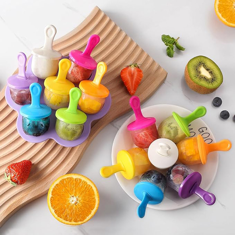 1pc 7 Holes DIY Ice Cream Pops - đánh giá và giá Baby Products Cream