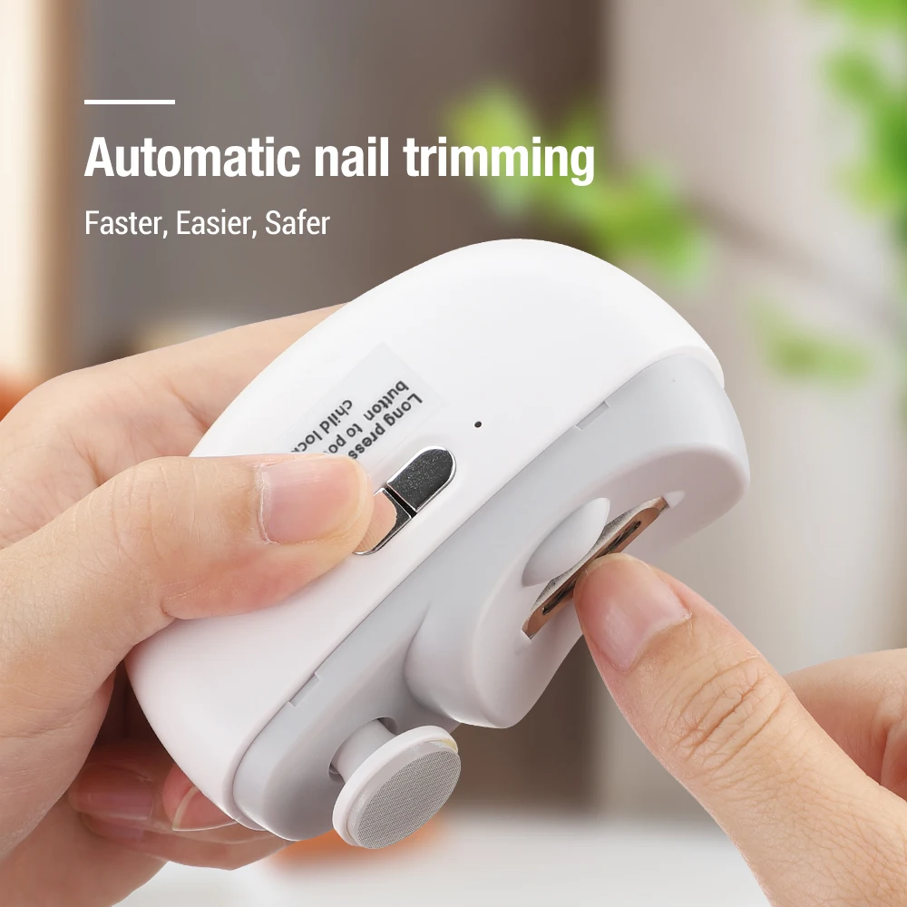Electric Nail Clipper Grinding - đánh giá và giá Baby Nail Trimmer Electric